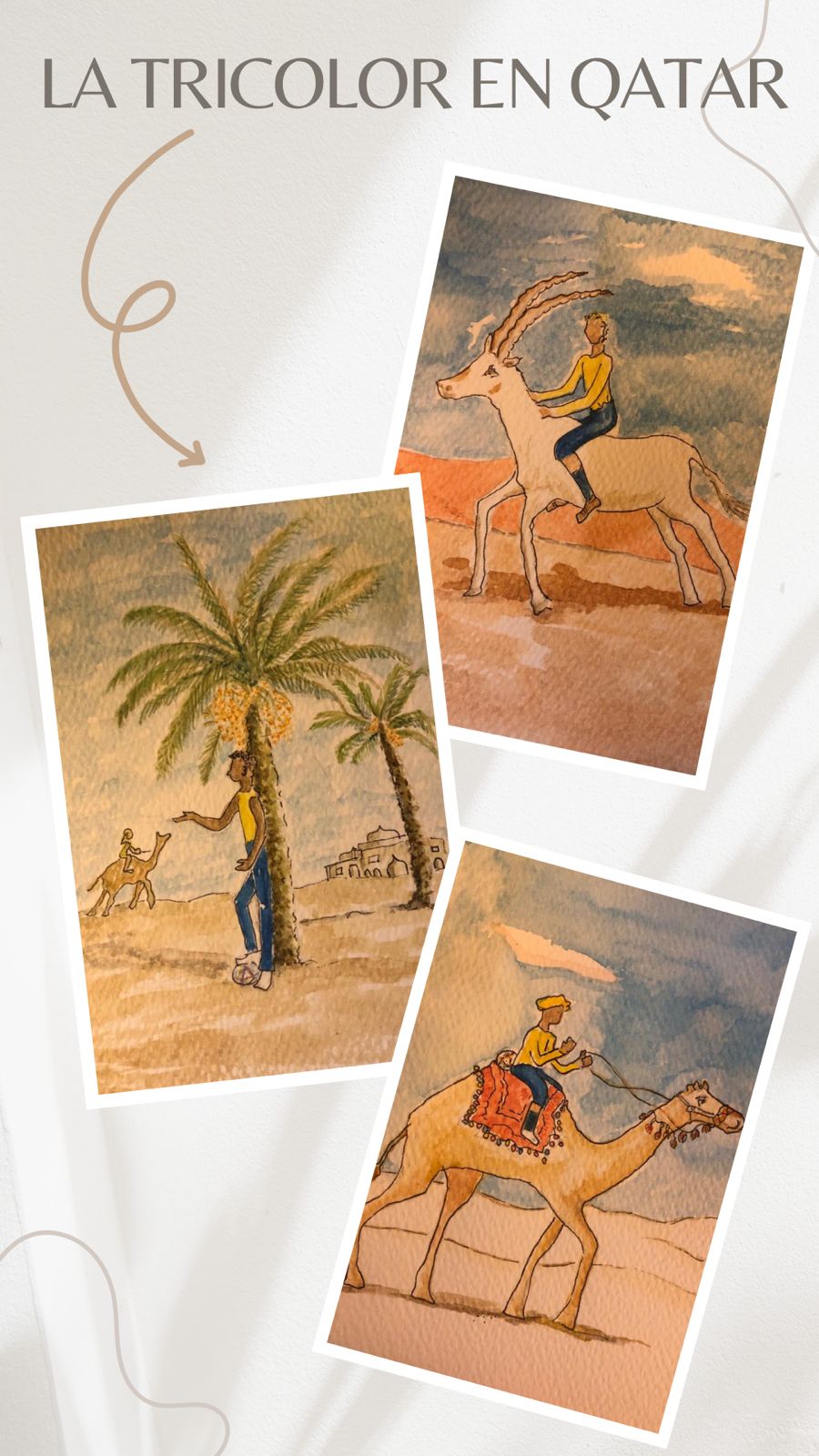 La Tricolor en Qatar
